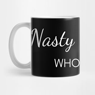 Nasty Woman Who Votes Funny Saying Mug